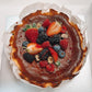 8inch Burnt Cheesecake with Mix Berries Topping
