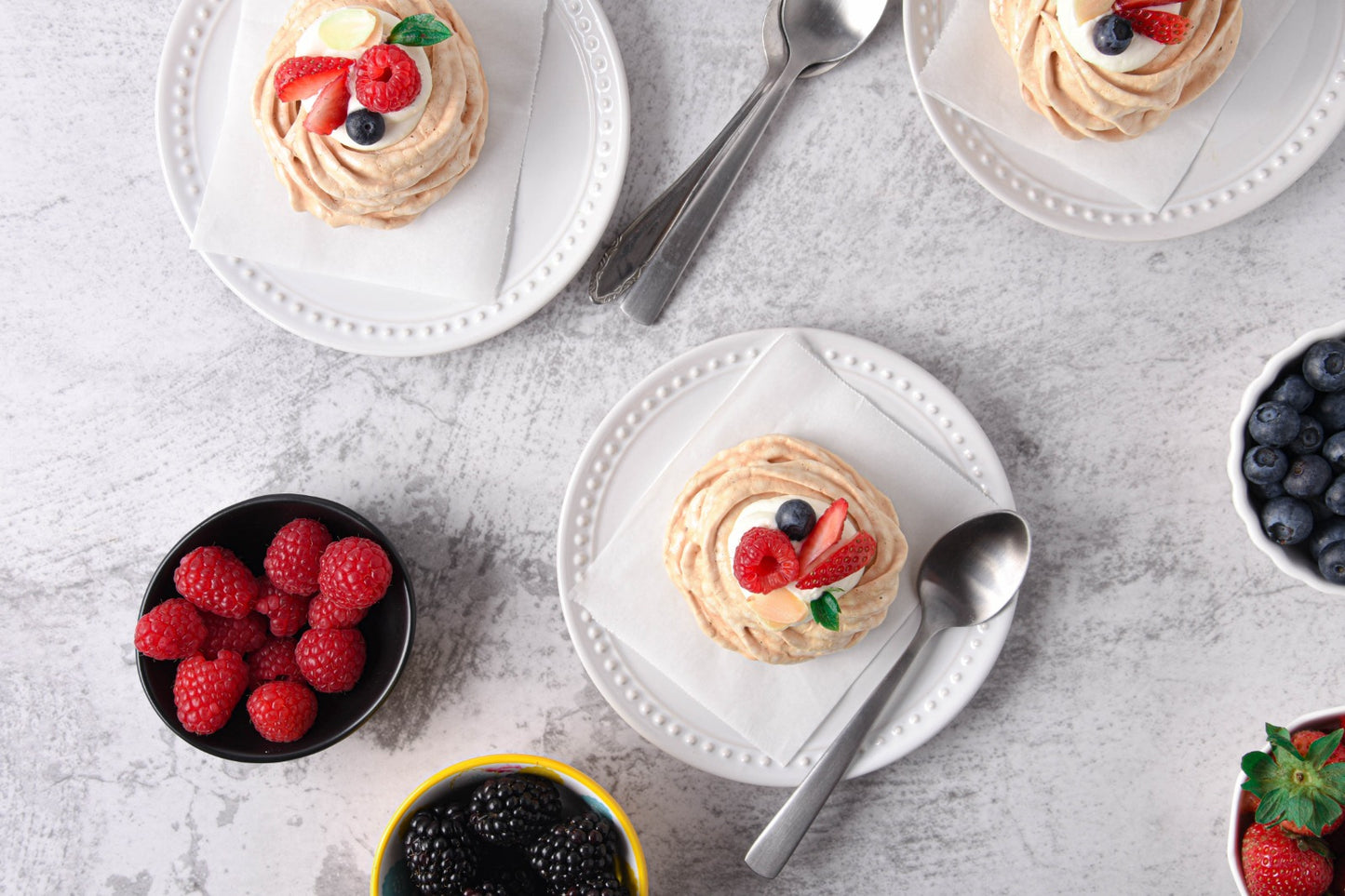 Mini Pavlovas (Box of 6)